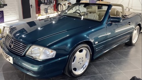 1996 Mercedes SL500 - 43k FMSH AMG 5speed - one of the best SOLD