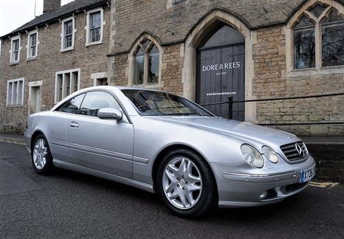 2000 Mercedes CL500 Coupe - Offered At No Reserve For Sale by Auction