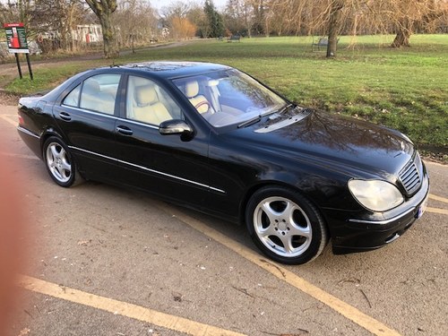 2001 Mercedes S CLASS S500 1 owner For Sale