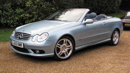 Mercedes Benz CLK500 AMG With Just 22,000 Miles From New