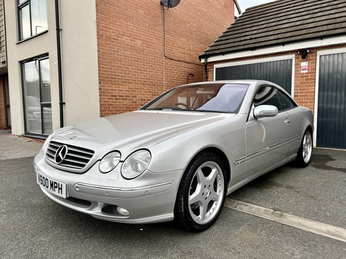 2001 Mercedes CL600 V12, 63k Miles, 3 Owners, IMMACULATE EXA For Sale