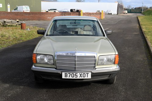 6995 1985 MERCEDES W126 280SE - WARRANTED LOW MILES, BEAUTIFUL! SOLD