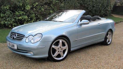 Mercedes Benz CLK320 With Just 16,000 Miles From New