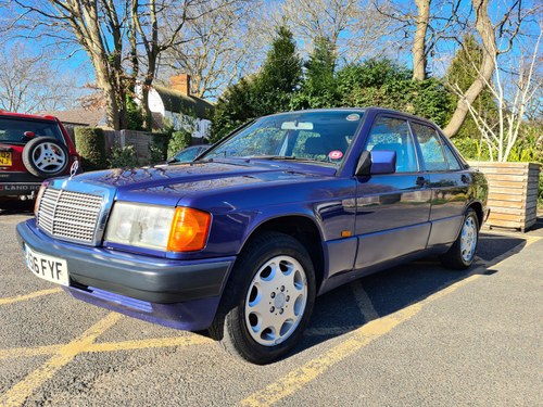 1993 Mercedes Benz 190e 1.8 Manual For Sale