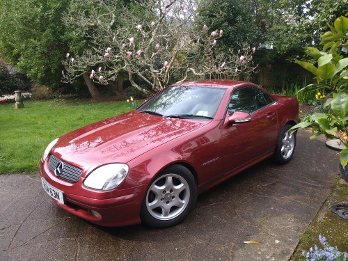 2002 SLK 230 kompressor - low mileage SOLD