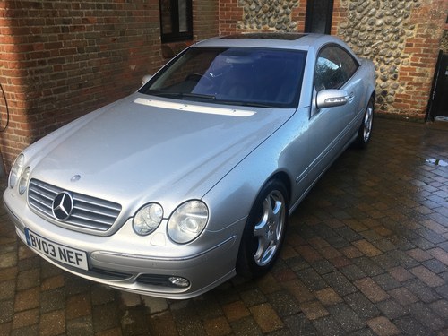 2003 Mercedes CL500 - 1 previous owner, 53k miles FMBSH For Sale