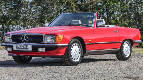 Picture of 1987 MERCEDES-BENZ 300SL (R107) #0000 Signal Red with Beige - For Sale