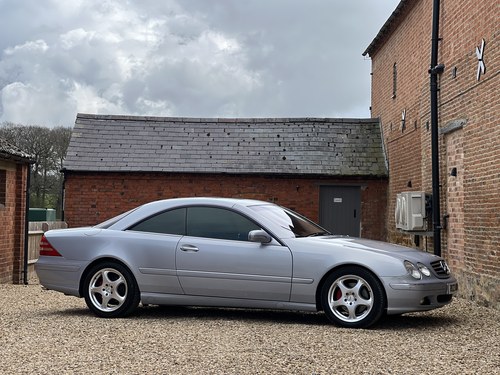 2001 Mercedes CL 500. From A Private Collection In vendita