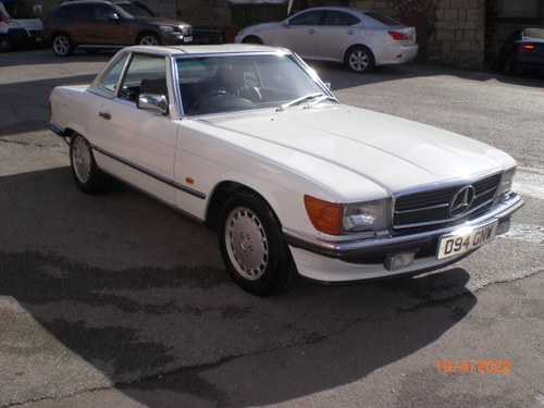 1986 Mercedes-Benz 500SL (107) coupe/convertible SOLD