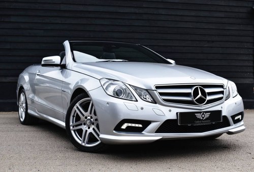 2011 Mercedes E350 CDI Sport Edition Cabriolet Auto **RESERVED** SOLD