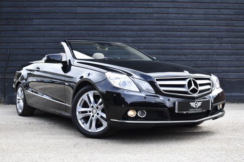 2011 Mercedes E250 SE Edition 125 Cabriolet Auto RAC Approved SOLD