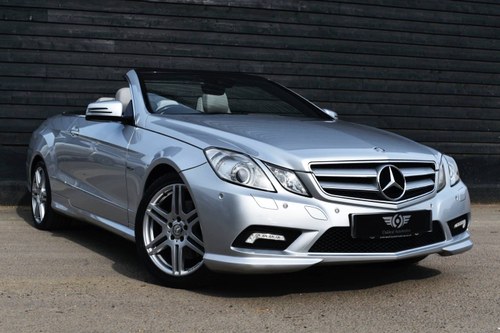 2011 Mercedes E200 CGI Sport Cabriolet Auto **RESERVED** SOLD