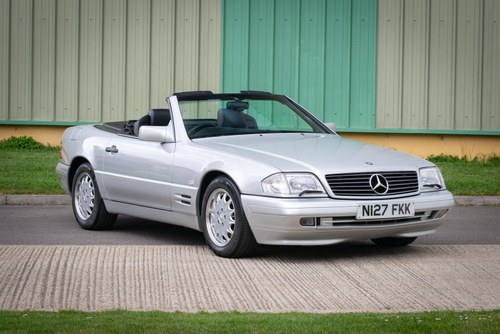 1996 Mercedes R129 SL500 - 35k Miles, FSH, Silver/Black VENDUTO