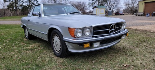1986 Mercedes Benz SL500 German Spec Imported to USA For Sale