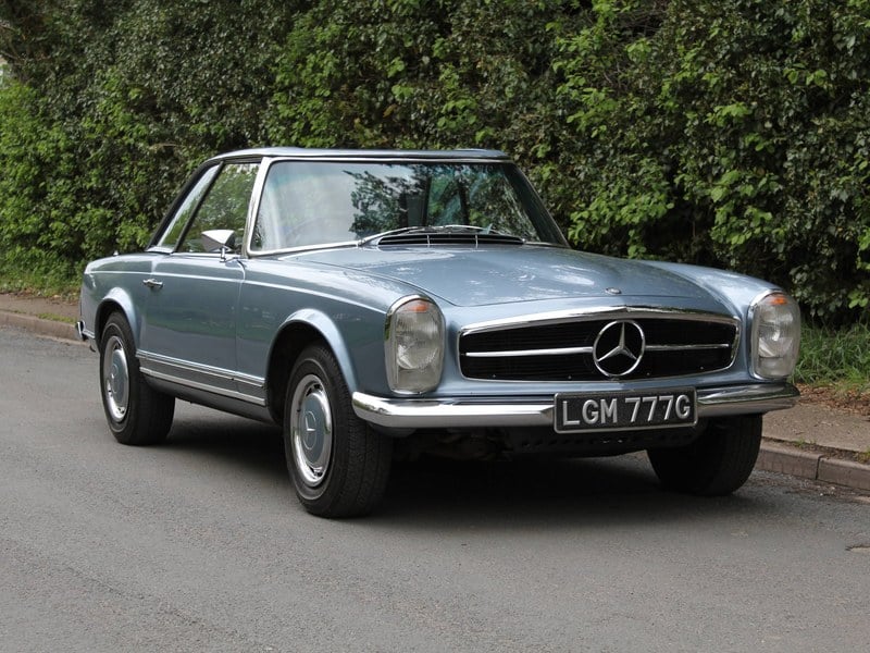 Mercedes Benz 280SL UK RHD - Toured Patagonia, India, Europe