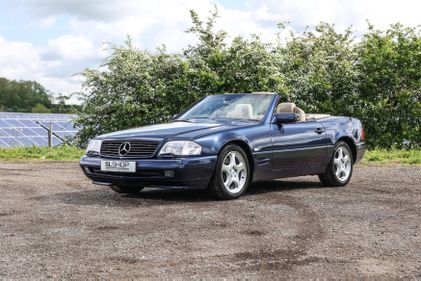 Picture of Mercedes-Benz SL500 (R129) Azurite Blue with Beige Leather
