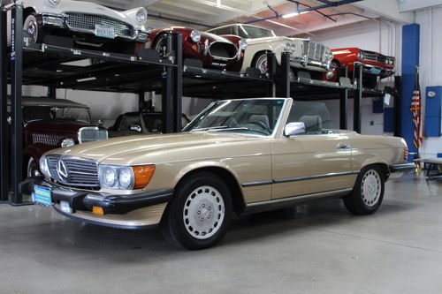 1987 Mercedes 560SL with 84K original miles SOLD