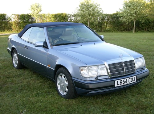 1993 W124 320CE Sportline Cab. 66,000 miles. Mint Condition. VERKAUFT