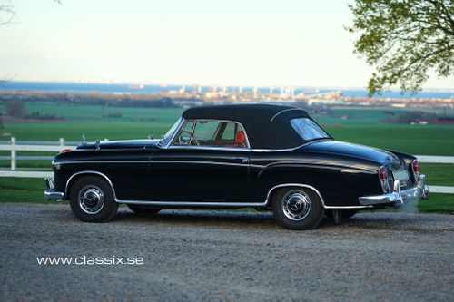 1958 Mercedes 220SE Ponton Cabriolet In vendita