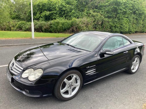 Lot Number 676  2002 Mercedes-Benz SL55 AMG For Sale by Auction