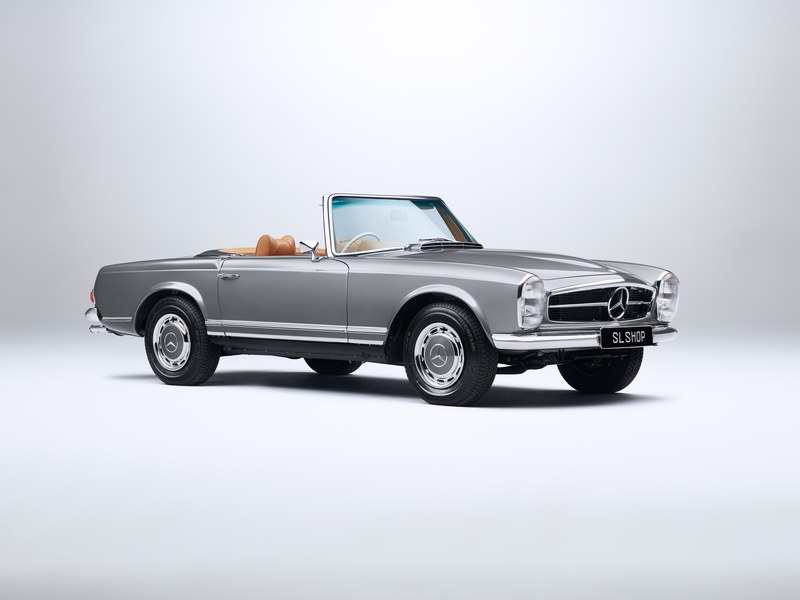 1969 Mercedes 280SL in Anthracite Metallic