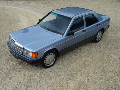 1990 Mercedes 190E – Low Mileage/FSH/Stunning For Sale