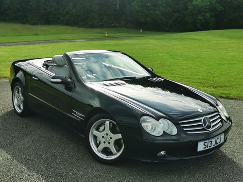2003 Mercedes SL600 5.5 V12 Obsidian Black 59K Miles *Superb Car* In vendita