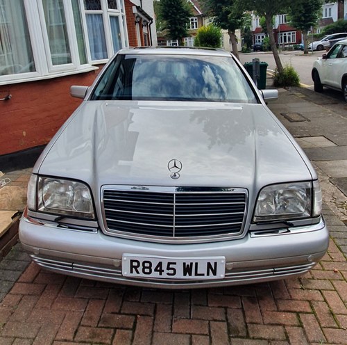 1998 Mercedes-Benz W140 Brilliant Silver S 320 Business Edition For Sale
