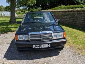 1992 Mercedes 190e 2.0 76,500 Miles FSH - Sunroof For Sale (picture 1 of 12)