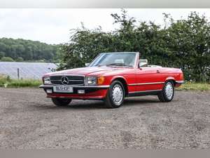 1988 Signal Red (568) Mercedes-Benz 300 SL (R107) For Sale (picture 1 of 12)