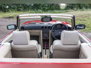 1988 Signal Red (568) Mercedes-Benz 300 SL (R107) For Sale (picture 3 of 12)