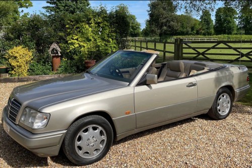 Mercedes E220 Cabriolet 1995 Classic W124 Low Miles 2 Owner For Sale