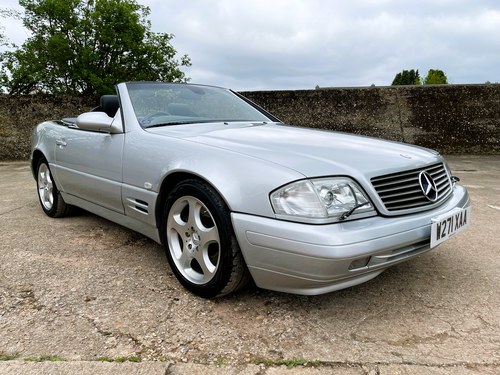 magnificent 2000/W Mercedes SL320 V6 soft/hard top 37000m A vendre