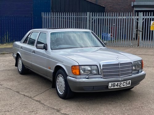 1991 MERCEDES-BENZ W126 500 SEL - LOW MILEAGE, SUPER VALUE VERKAUFT