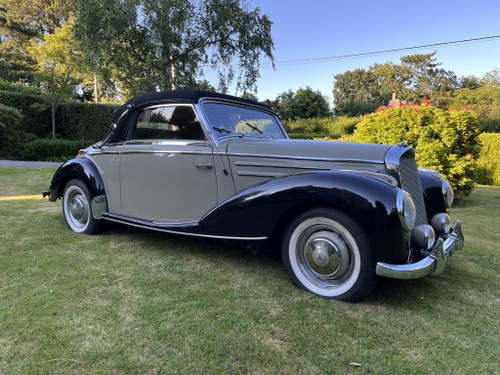 1952 Mercedes 220a Cabriolet in Outstanding Condition For Sale