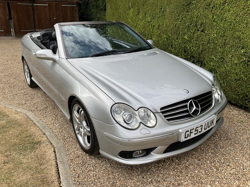 2003 Mercedes Benz CLK 55 AMG Convertible VENDU