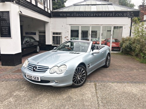 2003 MERCEDES SL 500. ONLY 52,000 MILES SOLD