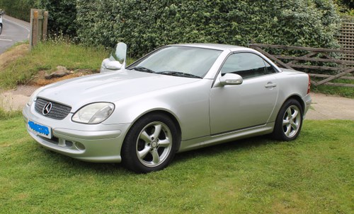 2001 Mercedes 320 SLK Very under-rated modern classic SOLD