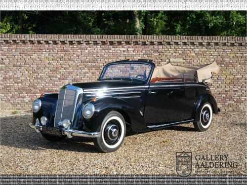 1951 Mercedes-Benz W187 220 B Convertible, Fully and TOP restored In vendita