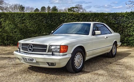 Picture of Mercedes 560 SEC low mileage fresh import LHD