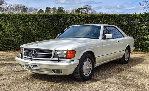 1991 Mercedes 560 SEC low mileage fresh import LHD For Sale
