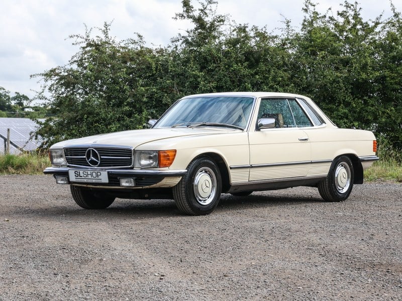 1980 Mercedes-Benz 450SLC in Light Ivory with Palomino