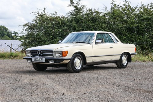 1980 Mercedes-Benz 450SLC in Light Ivory with Palomino SOLD