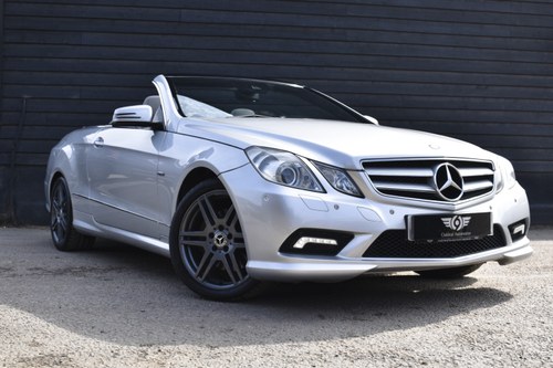 2010 Mercedes E350 CGI V6 Sport Cabriolet G-Tronic RAC Approved SOLD