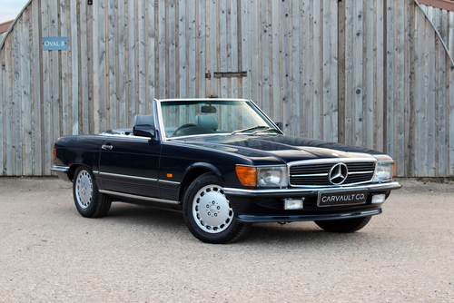 DEPOSIT TAKEN - 1987 Mercedes 500SL (R107) - Midnight Blue In vendita