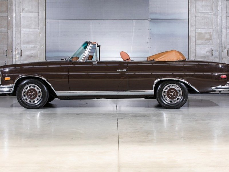 280 SE 3,5 Cabriolet flat radiator,