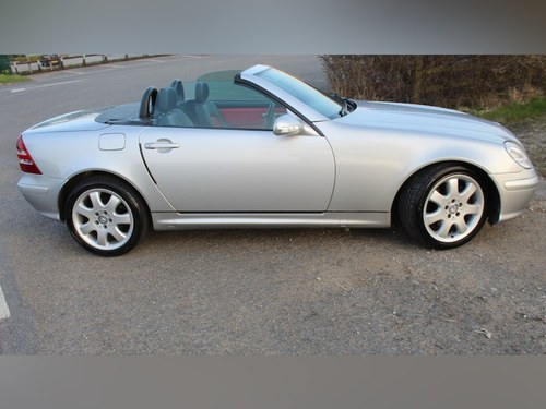2001 Mercedes Benz SLK 320 V6 Automatic With Sprint Boost SOLD