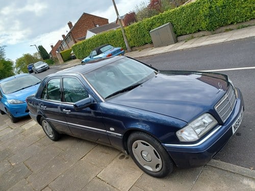 59000 mls Mercedes C200 auto 1996 Retro Classic NEW MOT For Sale