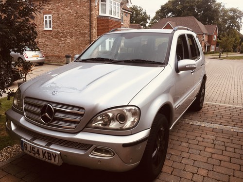 2004 Mercedes ML270 CDI special edition SOLD
