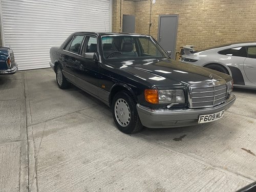 1988 Mercedes 420se, 0 previous owners, black, auto, v8 In vendita